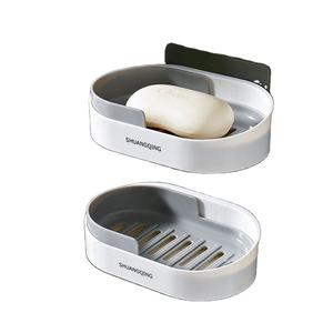 Jabonera de Plástico de Pared de Buena Calidad de Fábrica SHUANGQING, Sin <span class=keywords><strong>Clavos</strong></span>, Ahorra Espacio, Modelo 5279, Hecho en Zhejiang, China - Product Image 1