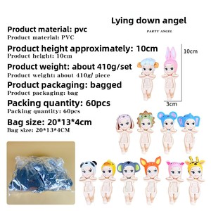 Angely Fruit New Design PVC decorazione appiccicosa del telefono con decorazione calda a forma di cupido con Figure di cupido <span class=keywords><strong>Anime</strong></span> congelate scatole misteriose - Product Image 4