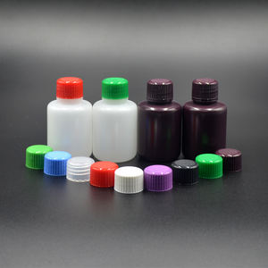सफेद एम्बर गोल संकीर्ण मुंह pp hdpp Hdpe एजेंट बोतल 4 मिली-100 मिली आईएसओ प्रमाणित प्रयोगशाला आपूर्ति - Product Image 3