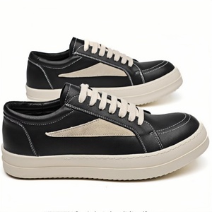 Zapatos Casuales de Piel Genuina de Alta Calidad para Hombre y Mujer, Diseño Nuevo, Otoño, Invierno, Primavera, Verano, Negros, Rosas, con Plantilla de Goma EVA - Product Image 1
