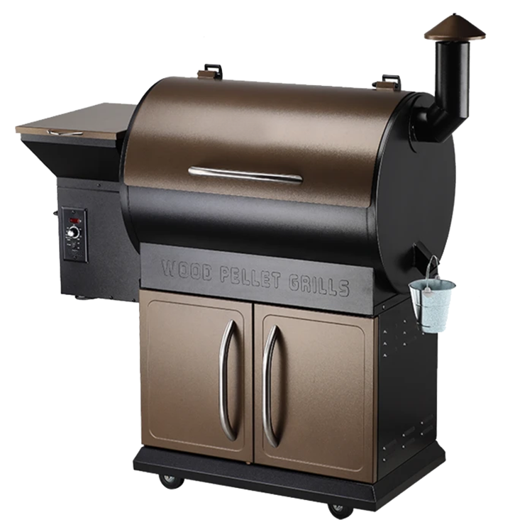 BBQ Pellet Grill Holz Pellet Raucher Grills mit Digital PID Control Temperatur Instrumente