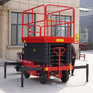 6 मीटर 10 मीटर 16 मीटर मोबाइल हाइड्रोलिक टेबल लिफ्ट स्किसर लिफ्ट के लिए लिफ्ट कैंची लिफ्ट - Product Image 2