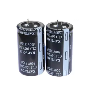 Kit de boîte d'assortiment de condensateurs électrolytiques en aluminium 24 valeurs 630 pièces gamme 0.1uF1000uF
