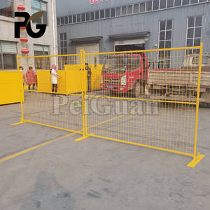 Kapı ile taşınabilir olay geçici bariyer çit geçici inşaat çiti - Product Image 4