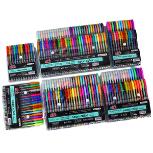 Set di 48 Evidenziatori <span class=keywords><strong>con</strong></span> Punta a Pennello per Disegno <span class=keywords><strong>e</strong></span> Pittura, Glitter Colorati per Scuola, Ufficio, Scrittura, Cancelleria, Regali <span class=keywords><strong>e</strong></span> Forniture - Product Image 1