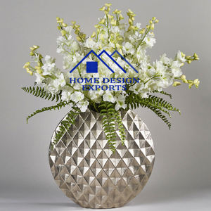 Vases à fleurs en aluminium pour mariage et centres de table Jardinière en seau à fleurs en aluminium avec logo personnalisé Accepter Vintage - Product Image 6