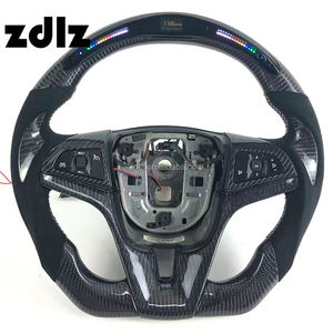 Volant en fibre de carbone LED personnalisé pour Chevrolet Cruze 2016 2017 2018 2019 2020 2021 <span class=keywords><strong>2022</strong></span> 2023 2024 - Product Image 1