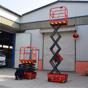 Plataforma de Trabajo Aérea Autopropulsada, Elevador de Tijera Eléctrico - Product Image 5