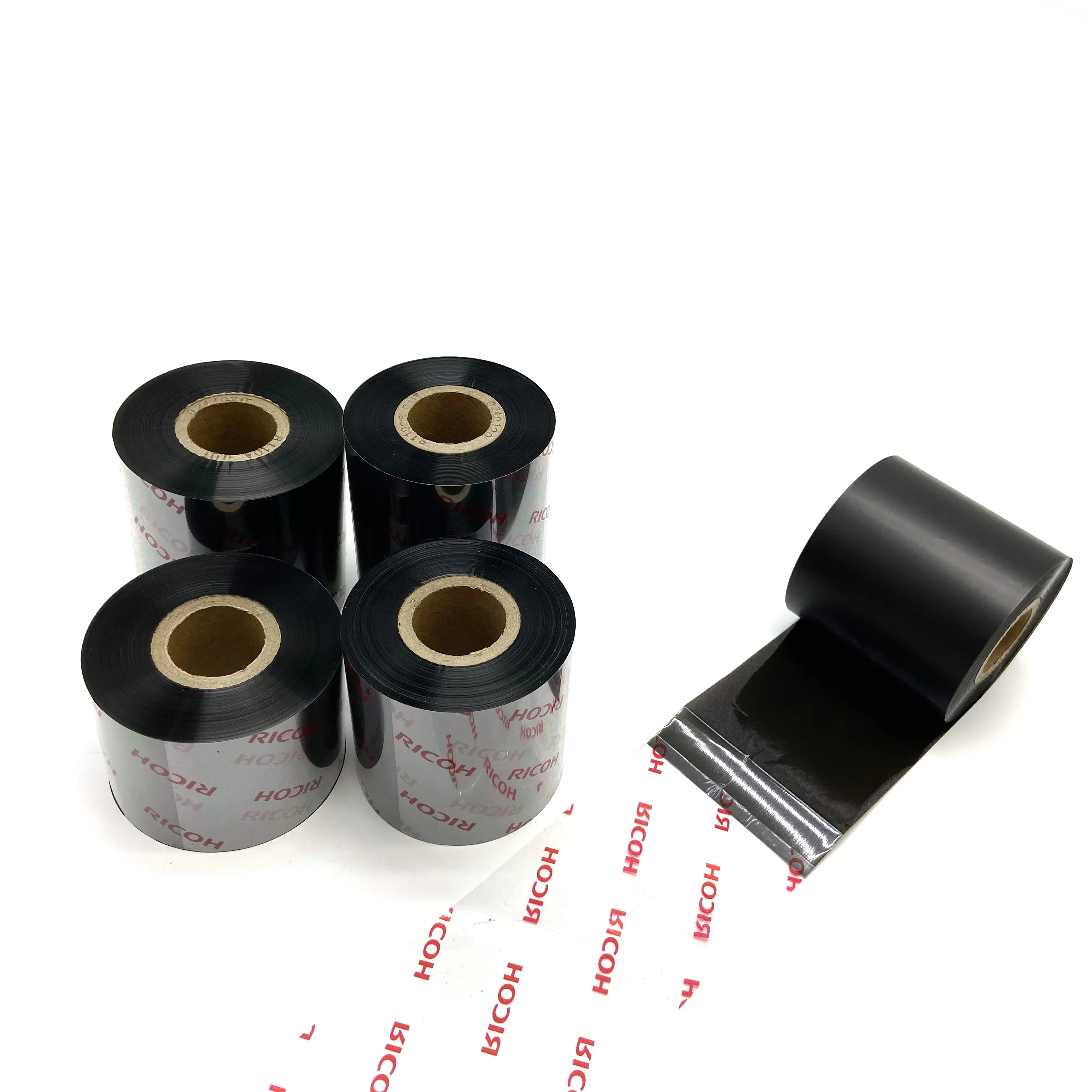 2021 China Black factory , Hot selling new ribbon 110mm x 300m ,whole sale hot barcode ribbon coding foil digital hot foil ri