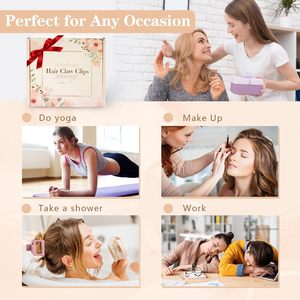 กิ๊บหนีบผมพลาสติกแบบด้าน ขนาดเล็ก 5 ซม. รูปทรงสี่เหลี่ยม |   กิ๊บติดผมแบบยุโรป แข็งแรง ไม่ลื่นหลุด สำหรับผู้หญิงผมหนา ใช้สำหรับงานปาร์ตี้ บรรจุภัณฑ์กล่อง - Product Image 3