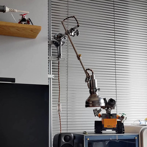 Industrial Style Telescopic Desk Lamp Led Aluminum Adjustable Clamp Light For Reading Work Home Office Use - Product Image 3