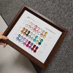 AILANUO เจลทาเล็บแม่เหล็กแบบตาแมว 24 สี ลอกออกได้ด้วยการแช่ ใช้กับหลอด UV/LED ติดทนนาน เงางาม ออกแบบแบรนด์ของคุณเอง เจลที่สามารถอบด้วยแสง UV ได้ - Product Image 2