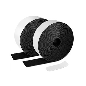 5 ס "מ גודל מותאם אישית דבק הוק ולולאה רצועת שחור 20 מ" מ 38 מ "מ 50mm 38 מ" מ 50mm וו דבק בלולאה סרט אטב - Product Image 1