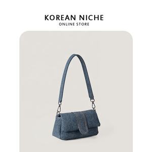 Sac à main populaire en nylon pour femmes, sac à bandoulière à une épaule, sac sous le bras avec fermeture à glissière - Product Image 4