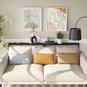 Table <span class=keywords><strong>console</strong></span> moderne de luxe écologique en MDF avec rangement pour le salon, meubles de maison - Product Image 2