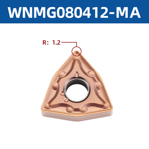 เครื่องมือกลึงคุณภาพสูง WNMG080408-MA WNMG080412-MA เม็ดมีด WNMG080404-MA - Product Image 2