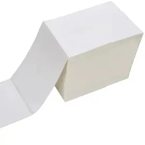 Adesivo congelato adesivo per congelatore adesivi per imballaggio stampati etichette termiche dirette perforate 100*150mm ventaglio