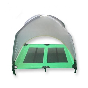 Cama para perros de metal elevada, personalizable, fácil de montar y bien ventilada - Product Image 2