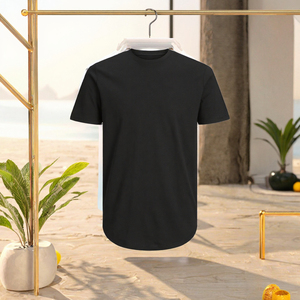 100% Cotton Blank T Shirt 180 GSM Unisex Short Sleeve Crew Neck <b>Plain</b> <b>Tee</b> Wholesale - Product Image 3