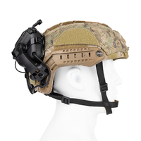 Casque suspendu sur rail de casque Casque tactique pliable Type de casque de protection de ramassage électronique
