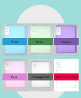 Protège-documents A4 transparents pour classeurs, 20/30/40/60/80/100 pages, pour banque, campus, bureau