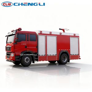 Autocisterna Antincendio SINOTRUK HOWO 8T 4x2 Manuale Euro 4 con Pompa e Avvolgitubo per la Lotta Antincendio nei Parco Industriali - Product Image 2