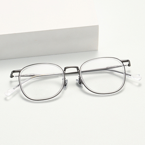 Figroad metal de diseño italiano de alta calidad combinado con gafas ópticas de acetato montura gafas de diseñador diseño de moda - Product Image 1
