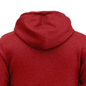 Sweat à capuche zippé pour homme, design oversize, en molleton de coton/polyester, séchage rapide, écologique, personnalisable avec logo, OEM. - Product Image 4