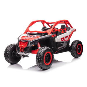 Berlisensi Can Am Marverick UTV Anak-anak Listrik 24V Baterai Isi Ulang Naik Mobil untuk 10 Tahun Besar - Product Image 1