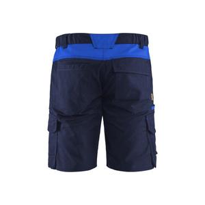 BLAKLADER - 144618328985C64 Pantalones cortos industriales elásticos Azul marino/Azul aciano-PANTALONES DE TRABAJO EAN 7330509758182 PANTALONES CORTOS DE TRABAJO - Product Image 2