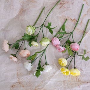 Fleur artificielle CallaFloral, branche unique en tissu tressé, décoration intérieure, mariage, décoration de la maison - Product Image 1