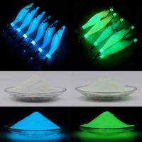 Poudre luminescente d'aluminate de strontium de longue durée Pigment néon à haute luminosité lueur dans le Pigment foncé pour le moulage en plastique