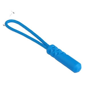 Venta directa de fábrica Zip Pull <span class=keywords><strong>String</strong></span> Puller Cord Accesorios de ropa Tirador de cremallera de goma para sudaderas con capucha/abrigo - Product Image 3