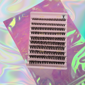 Fácil de Crear tu Propia Belleza en Casa, Pestañas Postizas Individuales en Racimo 3D Naturales de 10D-100D - Product Image 2