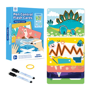 Tarjetas Flash para niños de 2 a 4 años, tarjetas Flash para aprender con Forma de palabra, número de Color, tarjetas con letras en inglés, tarjeta Flash de educación temprana - Product Image 3