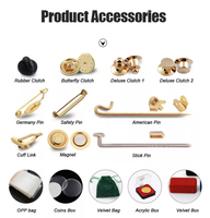 Épingles en Métal Émaillé Mignonnes pour Vêtements, Vente en Gros, Personnalisées, Créez Votre Propre Logo et Nom, Badges de Chapeau