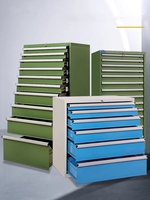 Garage personnalisé en acier robuste 13 tiroirs armoire à outils matériel spécial armoire en métal avec tiroirs