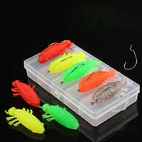 Vente en gros usine Leurre souple noir Fish Hunter pour Blackfish - Appât souple flottant pour lancer à longue portée, conception réaliste, hameçons