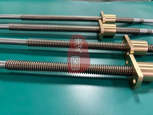 Tr16x3 יחידת בורג עופרת trapezoidal sus| 304 & h59 פליז | אורך מותאם אישית & עיבוד סוף - Product Image 2