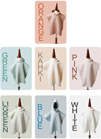 Serviette de plage en coton 100% pur, à séchage rapide, à carreaux, poncho pour enfants, robe à capuche, été, pour garçons et filles