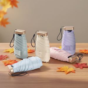 Promotional Gifts Cheap Custom Golf White <b>Windproof</b> 3 Folding Auto Foldable <b>Umbrella</b> With Case for Women - Product Image 1