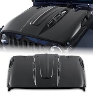 Capot de réduction de chaleur de style <span class=keywords><strong>Avenger</strong></span> pour <span class=keywords><strong>Jeep</strong></span> Wrangler JK JKU Unlimited Rubicon 2007-2017 - Product Image 1