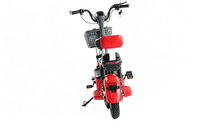 Meilleures ventes : Scooter électrique portable deux places pour adultes, scooter de voyage parent-enfant, vélo électrique