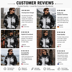 Custom <b>Mens</b> Color Changing Windbreaker Lightweight <b>jacket</b> Hooded Polyester <b>Cycling</b> Outdoor Wear ISO 9001 - Product Image 2