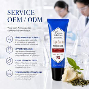 Innovative Lip Care Moisture Repair Soothes Sun Dry Chapped Various Plant Extracts Healthy Looking Lips ODM SPF 25 Lip Care Balm - Product Image 3