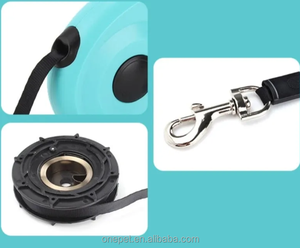 Laisse pour <span class=keywords><strong>chien</strong></span> Laisse de <span class=keywords><strong>roulette</strong></span> rétractable Pet Walking Medium Big Dog Traction Rope 4 M Long Laisses pour chiens - Product Image 4