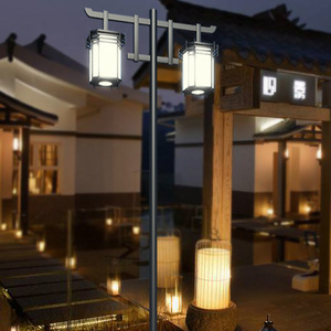design E27 éclairage extérieur jardin borne lumineuse/debout extérieur lumière pour la rue de jardin de Chine - Product Image 4