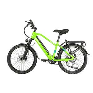 Bicicleta Eléctrica CYSUM UE con Cuadro de Aluminio Verde, 48v 500w 14Ah, 29 Pulgadas, 8 Velocidades, 50km de Autonomía, Motor Central - Product Image 1