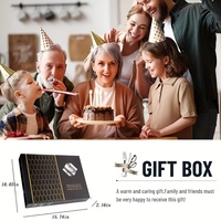 Ensemble de couverts en acier inoxydable 24 pièces très vendu avec boîte cadeau de qualité supérieure, comprenant couteau/fourchette/cuillère pour restaurant et fête