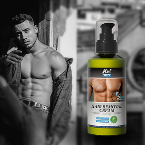 OEM Private Label Crema di Rimozione Dei Capelli per Gli Uomini Indolore <span class=keywords><strong>Depilatoria</strong></span> Infuso con Aloe Vera Pelle-friendly - Product Image 6